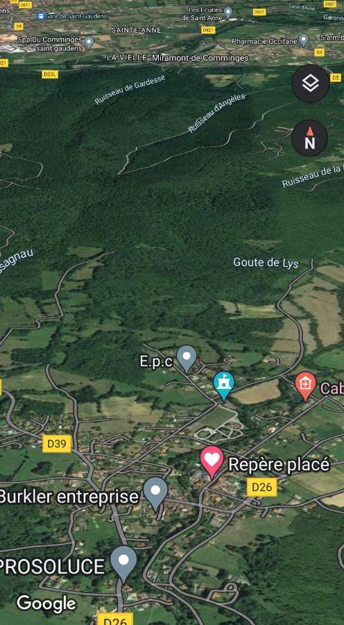 Encausse-les-Thermes Chaleureux Studio Independant מראה חיצוני תמונה